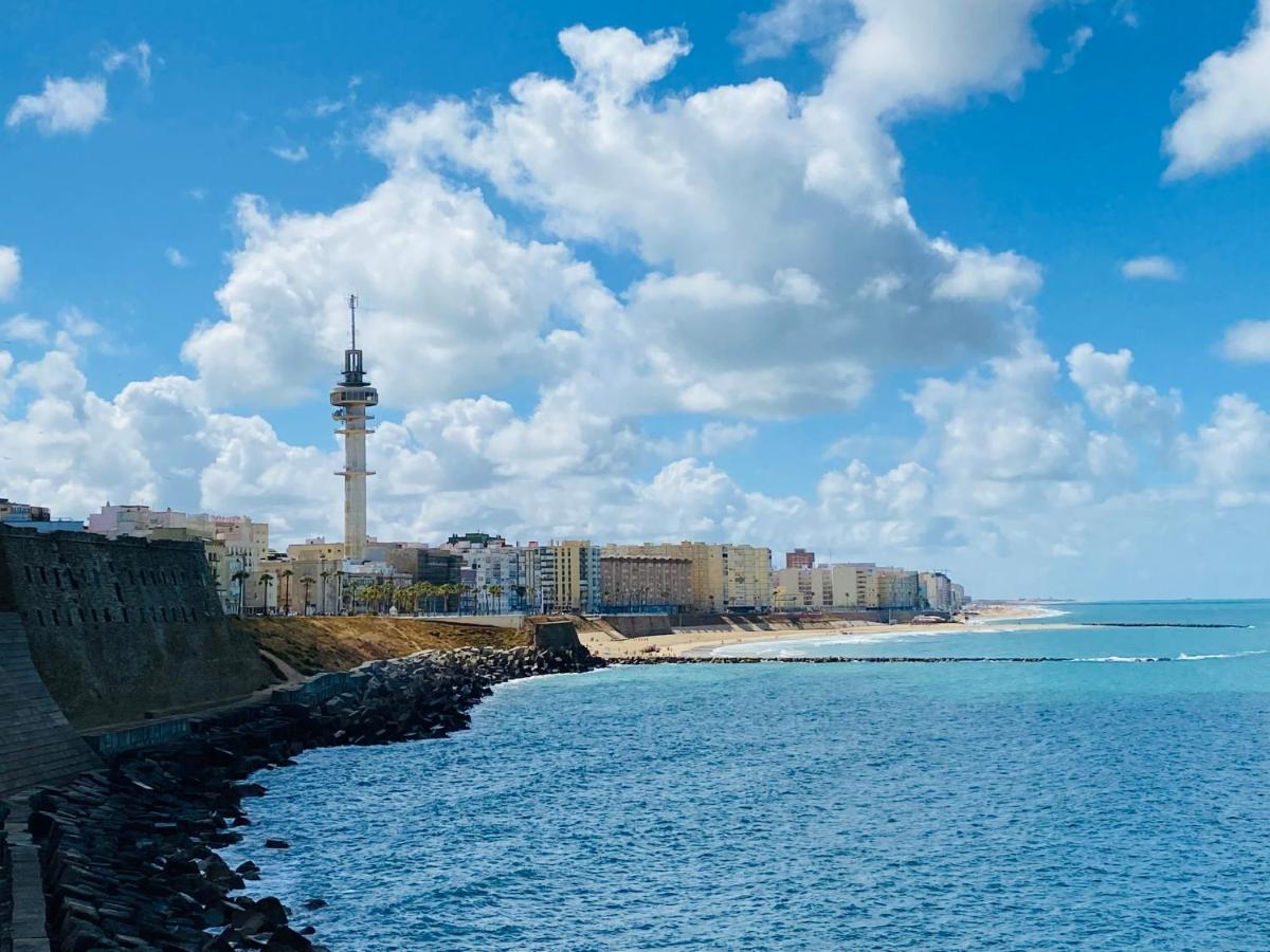 Atico Cadiz Playa Apartment Luaran gambar