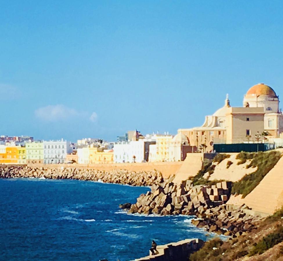 Atico Cadiz Playa Apartment Luaran gambar